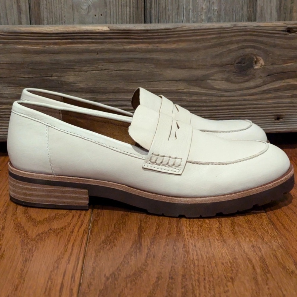 Kork-Ease Leather Penny Loafers Lug Sole Style “Carlisle” Women’s Size 9 - Picture 8 of 14